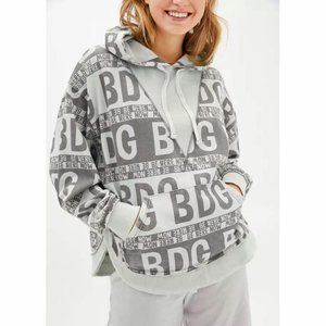 BDG by Urban Outfitters Oversized Logo Hoodie Sweatshirt (Size S)